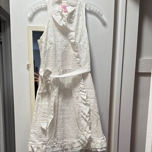 Lilly Pulitzer White Halter Sundress for Brides